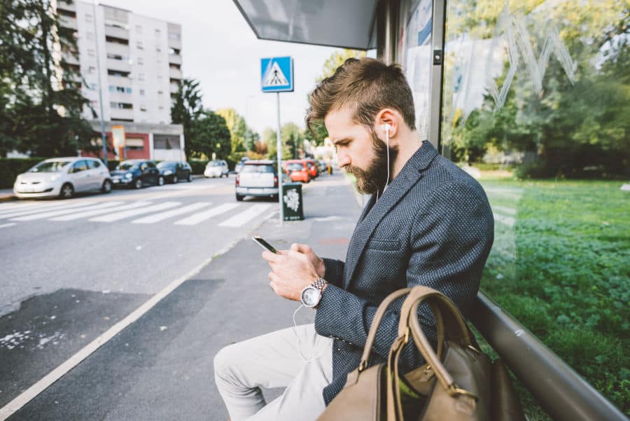 Podcasts were tailor made for public transit.