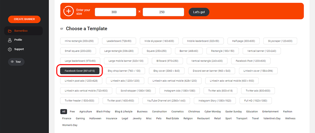 How to upload GIF to Facebook ads screen