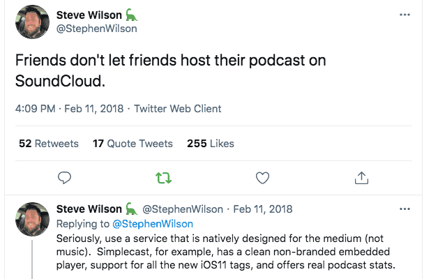 Soundcloud alternatives are a serious subject with serious podcasters.